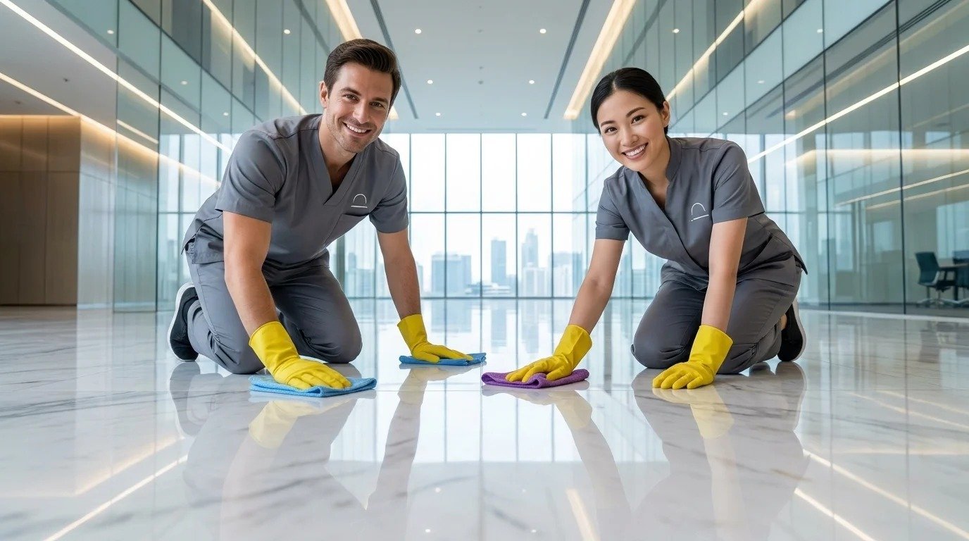 Office Common Area Cleaning in Doha – Reception Area Cleaning