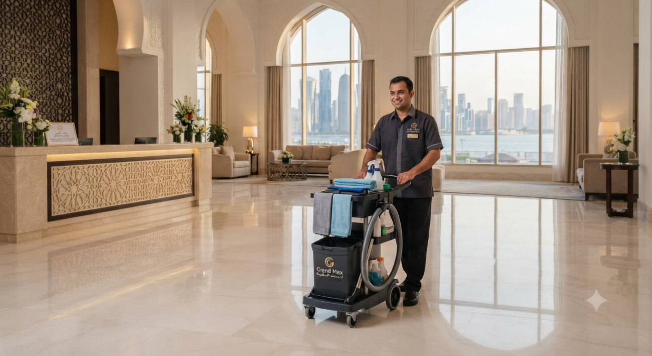 الدليل الشامل لتنظيف الضيافة: ليش الانطباعات الأولى مهمة واجد في الدوحة