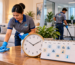 Morning cleaning in Qatar illustrating the best time to clean